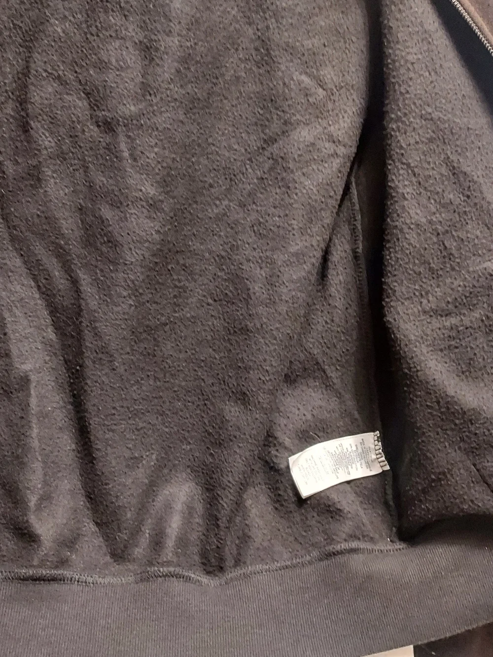 True Religion Brown Black Zip Hoodie with Signature Logo